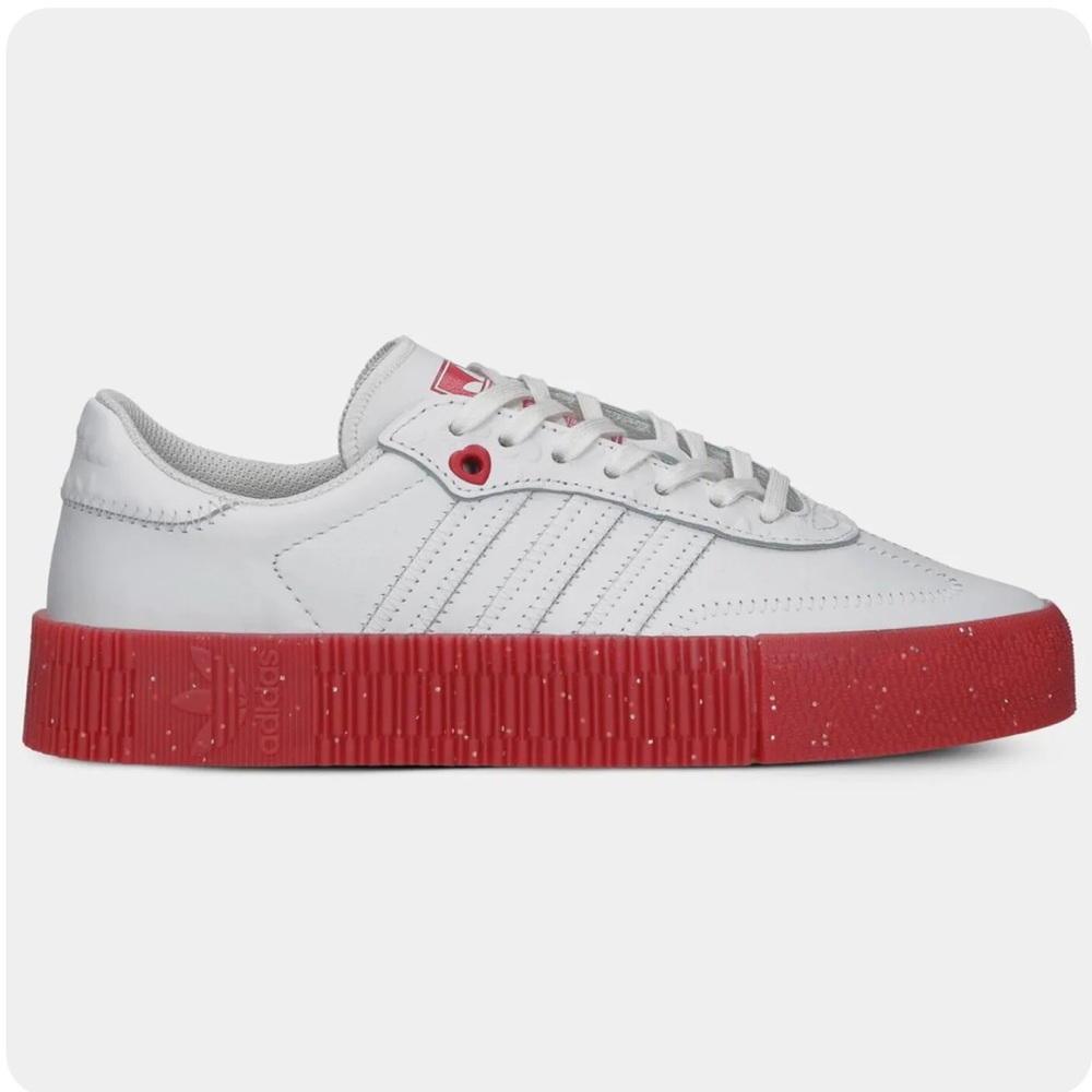 adidas Originals Sambarose W Women Lifestyle Sneakers Shoes New White FZ1831